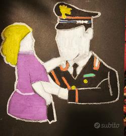 carabinieri con la figlia 