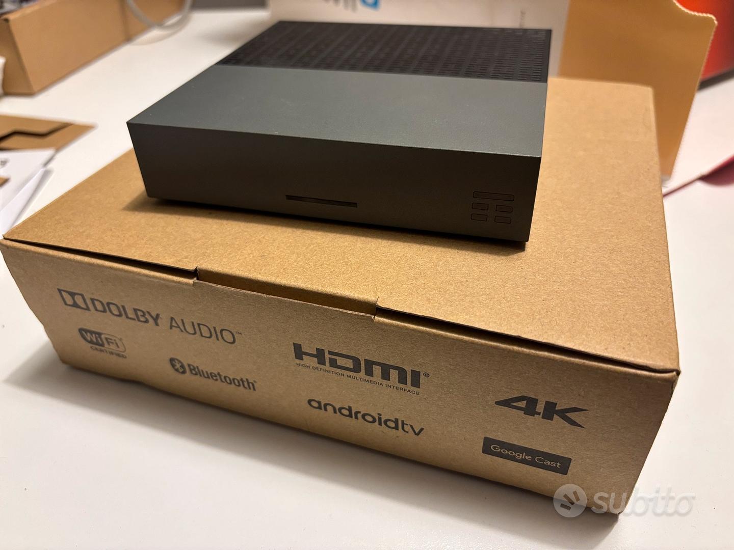 TIM BOX Decoder DVB-T2 Android TV - Audio/Video In vendita a Bergamo