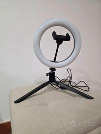 Ring light da tavolo