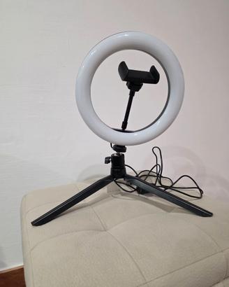 Ring light da tavolo