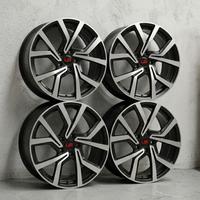 Set Cerchi VW Golf Brescia 17 18 19 20 Grigio Neri