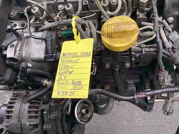 Motore completo Renault SCENIC 1.5; K9KD7