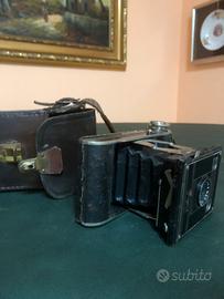 Macchina fotografica a soffietto, d'epoca, marca A
