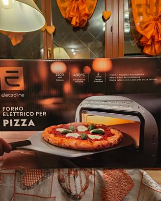 Forno elettrico per pizza nuovo, ancora imballato