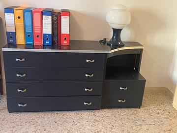 Como’ blu con comodini