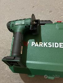 Smerigliatrice (Flex) e trapano Parkside nuovi