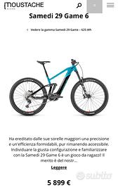 E-mtb Moustache Game 6 Taglia L, Bosch Gen.4