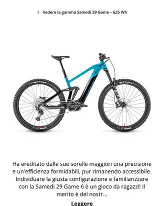 E-mtb Moustache Game 6 Taglia L, Bosch Gen.4