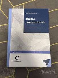 Diritto Costituzionale - Pisaneschi, 5a edizione