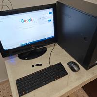 Computer Lenovo con monitor 19"