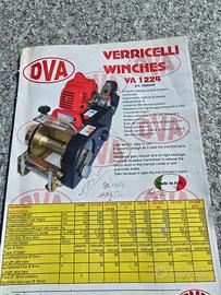 verricello a scoppio e circolare elettrica
