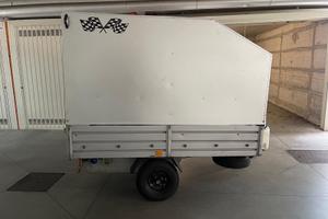 Carrello rimorchio trasporto go kart