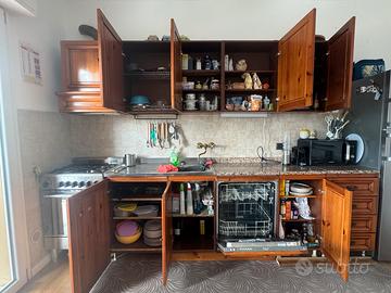 Cucina + lavastoviglie + cucina a gas nuova