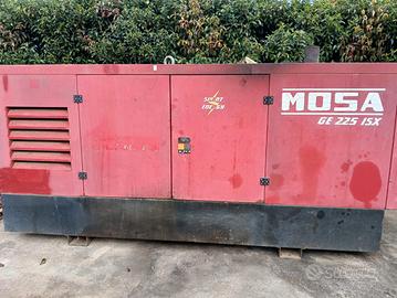 Gruppo elettrogeno Mosa 200kw motore da riparare