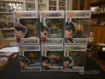 lotto one piece funko pop luffy