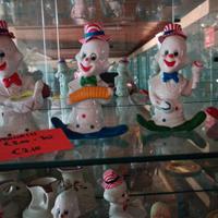 Stock Clown Ceramica 4 pezzi