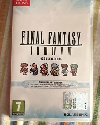 Final Fantasy collection I-VI per switch