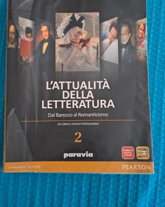 libro l'attualità della letteratura volume 2