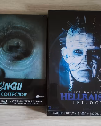 Hellraiser Trilogy+Ringu film collection 4K 
