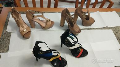 scarpe donna estive tacco alto