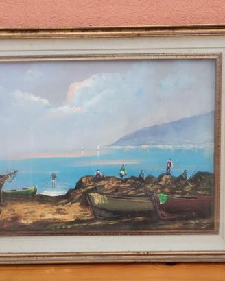Quadro olio su tela 