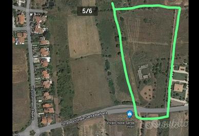 Terreno edificato ingresso poggio dei pini