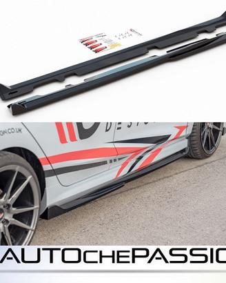 Coppia splitter minigonne V2 per Ford Fiesta Mk8 S