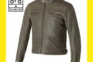 GIACCA MOTO PELLE CARBURO TWISTER UOMO