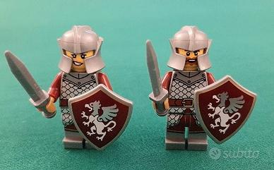 Minifigure LEGO Guerrieri medievali del Grifone