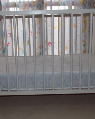 Lettino Culla Letto Bambino Ikea Hensvik Materasso