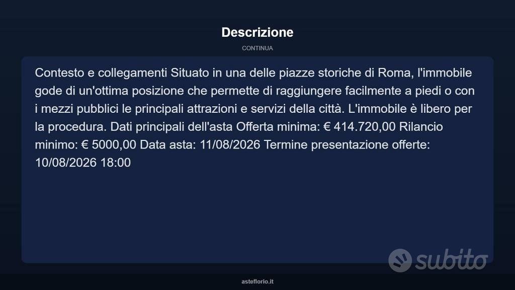 Appartamento – Roma, Parione, Municipio Roma I - Vista 4