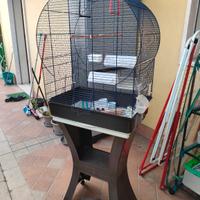 gabbia + accessori