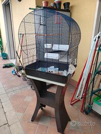 gabbia + accessori