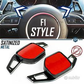 PALETTE Cambio per AUDI A8 D3-4E LEVE Acciaio Nero