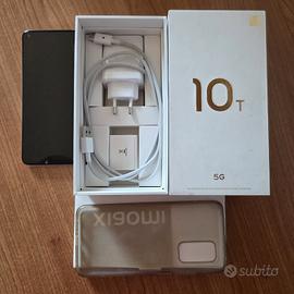Xiaomi Mi 10T Silver con carica e cover