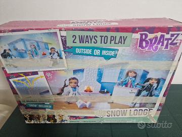 bambole bratz playset snow lodge 