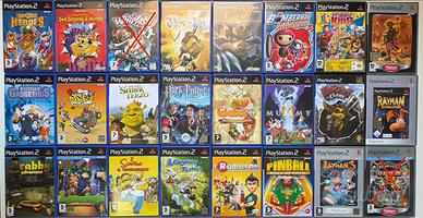 Lotto 23 Giochi PS2 (venduti anche singolarmente)