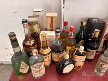 Collezione bottiglie vintage anni ‘60–‘80