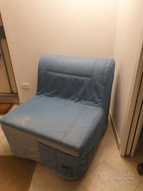 rete letto singolo pieghevole a poltrona