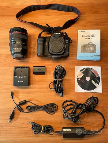 Fotocamera canon eos 5D mark II+ objetivo 24-105mm