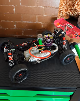 buggy 1/8 rc a scoppio novarossi perfetto 