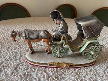 "L'ultima carrozza" - ceramica di Giuseppe Cappé