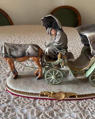 "L'ultima carrozza" - ceramica di Giuseppe Cappé