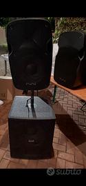 Impiando audio attivo