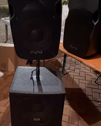 Impiando audio attivo