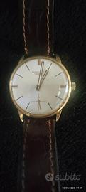 Orologio Longines anni 70, oro 18k diam. 3cm