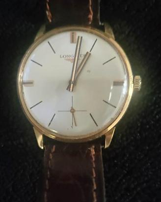 Orologio Longines anni 70, oro 18k diam. 3cm