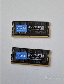 ram 128GB DDR5 Crucial 5600MHz SODIMM 128 gb 2x64g