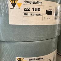 Rotolo carta abrasiva Sia H. 115 P. 150 mt 100