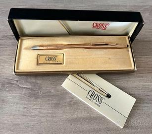 Penna "Cross" Classique Century Laminata Oro 14K